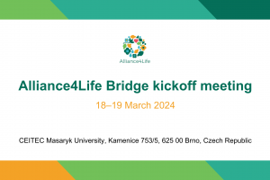 Save the date: Alliance4Life_Bridge kick-off meeting  will take place in March 2024