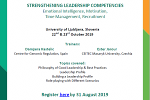 New Event: Strengthening Leadership Competencies